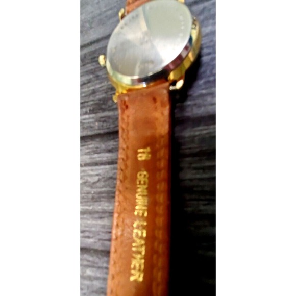 Rare Vintage Jules Jurgensen Gold Men’s 4673 Champaign Quartz Date Wristwatch! - Picture 9 of 10